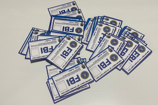 Özel FBI Ajanı Kimliği(3'lü Paket)